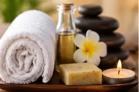 towel oil stones